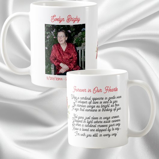 Mug Cardinal Poem Memorial Keepsake