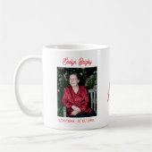 Mug Cardinal Poem Memorial Keepsake (Gauche)