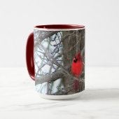 Mug Cardinal Red Ringer (Devant gauche)