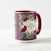 Mug Cardinal Rouge Cadeaux Sympathy Keepsaké Memorial (Devant droit)