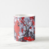 Mug Cardinal rouge mâle, Hiver, IL (Centre)