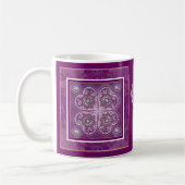 Mug Cardinal rouge Rosace (Gauche)