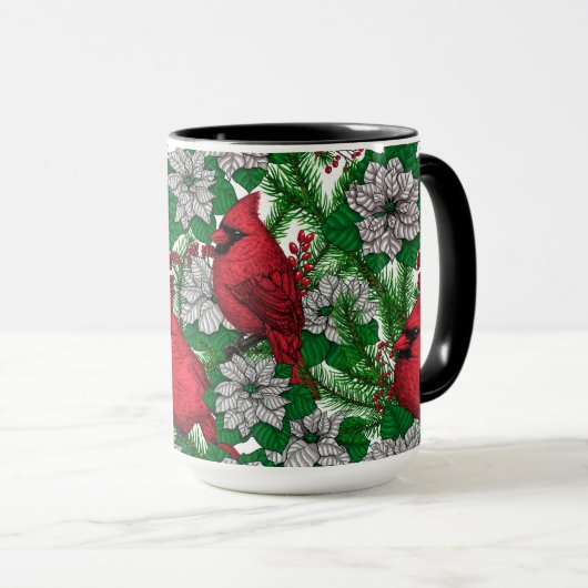 Mug Cardinaux 2 (Devant droit)