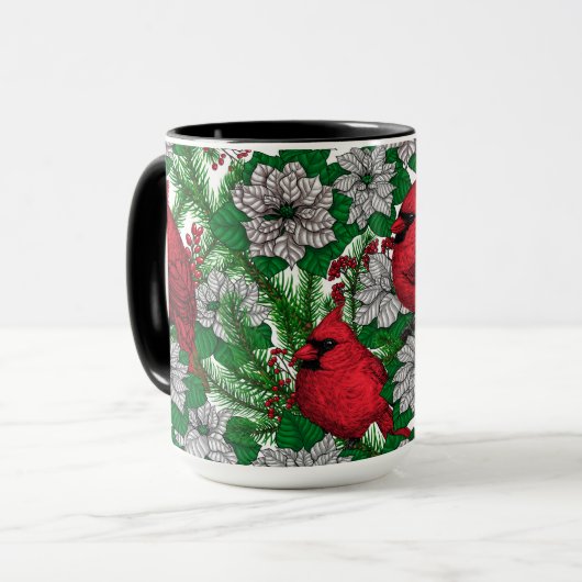 Mug Cardinaux 2 (Devant gauche)