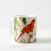 Mug Cardinaux - chant de l'amour (Devant gauche)