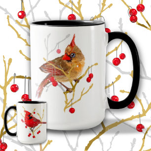 Mug Cardinaux neigeux