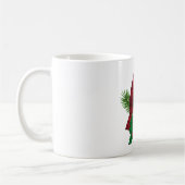 Mug Cardinaux rouges sur décoration de Noël (Gauche)