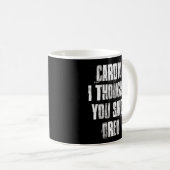 Mug Cardio Je Pensais Que Vous Avez Dit Oreo Gym Fitne (Devant droit)