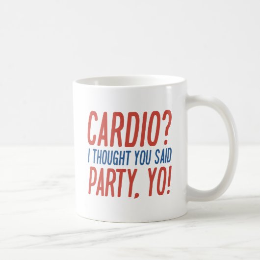 Mug Cardio Party Yo (Droite)