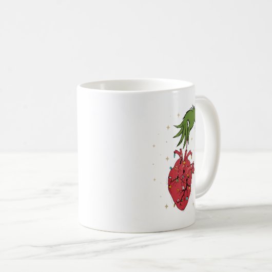 Mug Cardiologie Anatomie Entendre Noël Infirmière Noël (Devant droit)