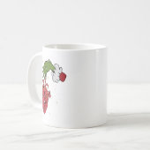 Mug Cardiologie Anatomie Entendre Noël Infirmière Noël (Devant gauche)