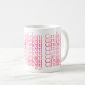 Mug Cardiologie Cardiologiste Chirurgien de Coeur (Devant droit)