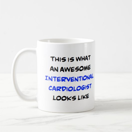 Mug cardiologue interventionniste, génial (Gauche)