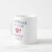 Mug Cardiologue sur mesure, Docteur en cardiologie Gra (Devant gauche)