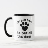 Mug Caressez Tous Les Chiens (Gauche)