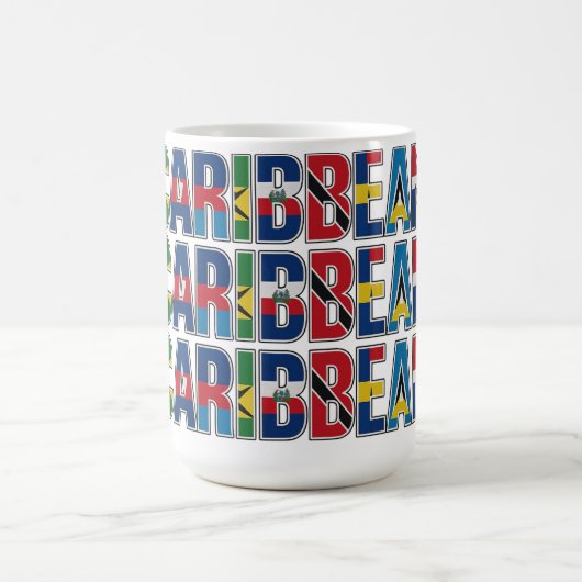 Mug Caribbean Flags (Centre)
