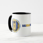 Mug Caribbean Futbol – Édition Barbade (Devant gauche)