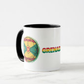 Mug Caribbean Futbol – Édition Grenade (Devant gauche)