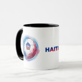 Mug Caribbean Futbol – Édition Haïti (Devant gauche)