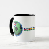 Mug Caribbean Futbol – Édition Montserrat (Devant gauche)