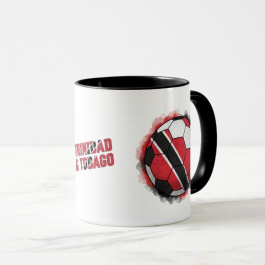 Mug Caribbean Futbol – Trinidad & Tobago Edition (Devant droit)