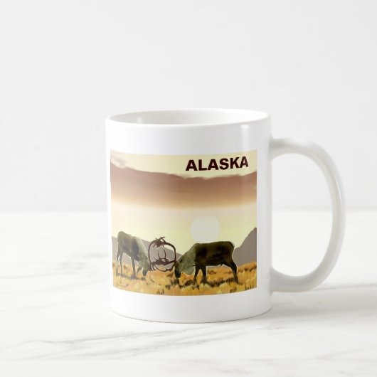Mug Caribou Duel - Alaska (Droite)