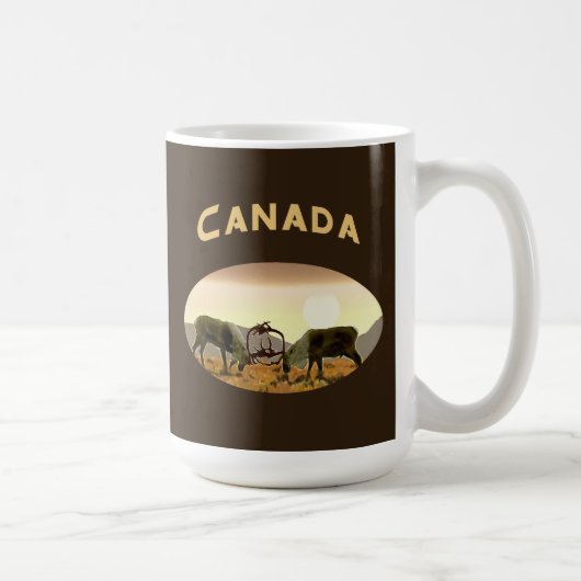 Mug Caribou Duel - Canada (Droite)