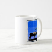 Mug Caribou en hiver - Art original de la faune (Devant droit)