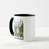 Mug Caribou en pleine nature - Skagway, Alaska (Devant gauche)