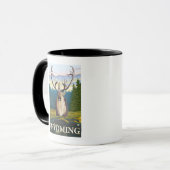 Mug Caribou en pleine nature - Wyoming (Devant gauche)