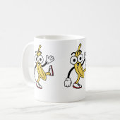 Mug Caricature à la banane (Devant gauche)