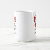 Mug Caricature adorable Koalas Love Hearts Valentine C (Centre)