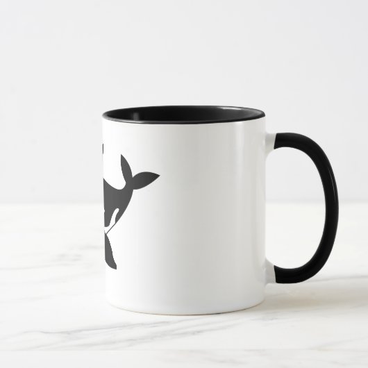 Mug caricature baleine muge (Droite)