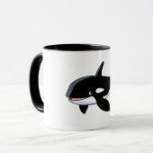 Mug caricature baleine muge (Devant gauche)