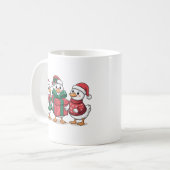 Mug Caricature de canards de Noël mignons Art-68105 (Devant gauche)