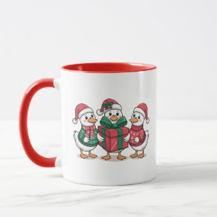 Mug Caricature de canards de Noël mignons Art-68105