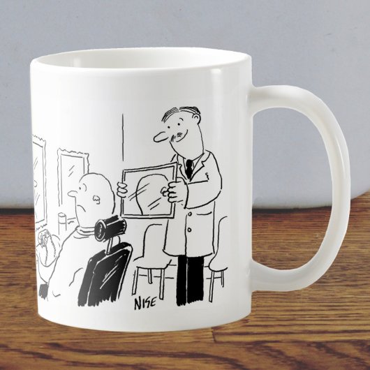 Mug Caricature de coiffeur ou coiffeur