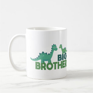 Mug Caricature de grand frère dinosaure frère animal f