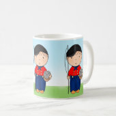 Mug Caricature de la Bible pour enfants (Devant droit)