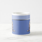 Mug Caricature de lapin rose mignon (Centre)