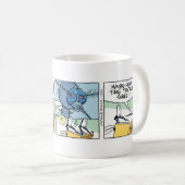 Mug Caricature de moustiques (Devant droit)