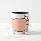 Mug Caricature de porc (Centre)