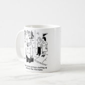 Mug Caricature de rencontres en ligne (Devant gauche)