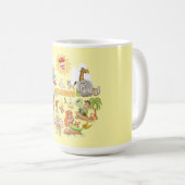 Mug Caricature de San Diego en Californie (Devant droit)