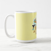 Mug Caricature de San Diego en Californie (Gauche)