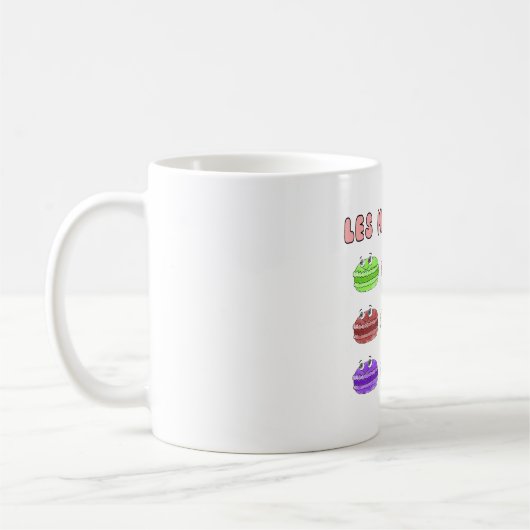Mug Caricature des Macarons (Gauche)