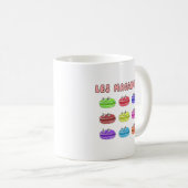 Mug Caricature des Macarons (Devant droit)