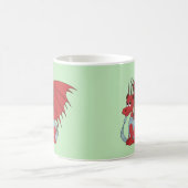 Mug Caricature Dragon Rouge (Centre)