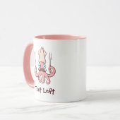 Mug Caricature du chef calmar (Devant gauche)