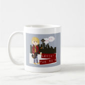 Mug Caricature Grunge des années 90 (Gauche)